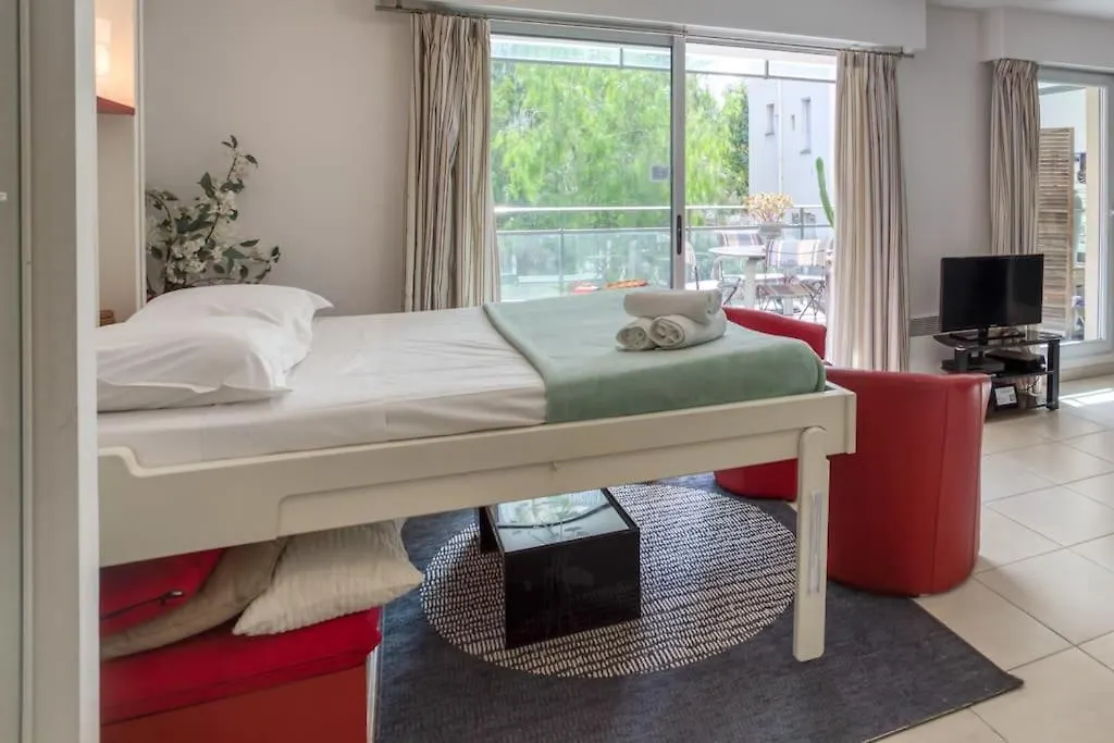 L18 Central Parking Terrace Ac 10Mins Walk To Beaches Nizza 0*,