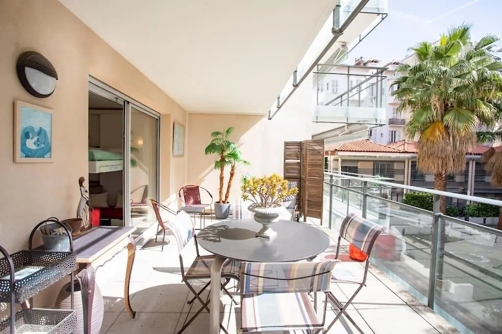 L18 Central Parking Terrace Ac 10Mins Walk To Beaches Nice